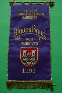 Blaues Band Junggeflügelschau Hannover 1995
