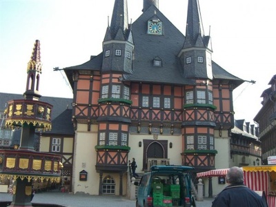  Rathaus in Wernigerode